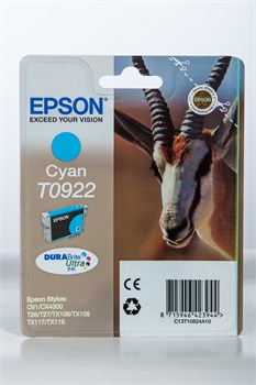 Картридж TO922 Epson StColor C91/CX4300 cyan (о) - фото 6438