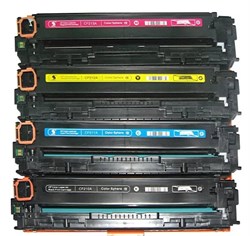 Заправка HP CLJ Pro 200 color M251/M276 magenta+чип ATM CF213A - фото 6859